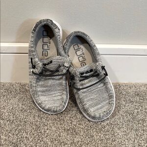Hey Dude Kids Gray Slip-On Shoes